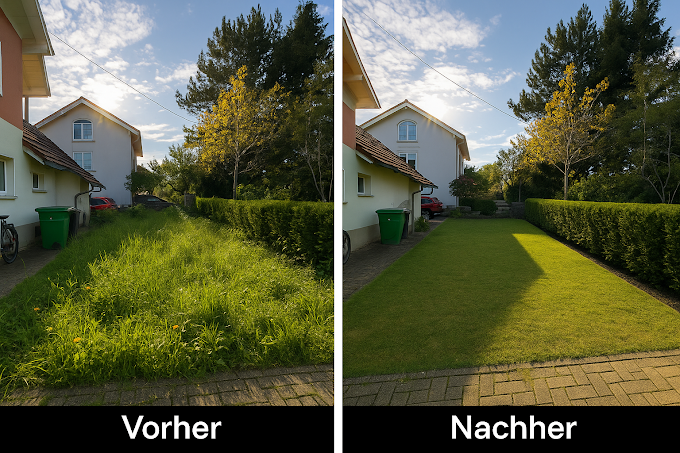 Garten Transformation Kronach - Komplette Gartenrenovierung